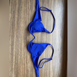 Royal Blue Bikini Top